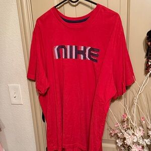 Nike Red Graphic Tee